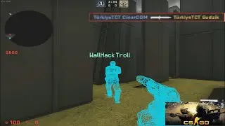 ORTAĞIMI CSGO'DA WALL HACK İLE TROLLEDİM - CSGO LABİRENT