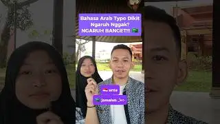 Beda Huruf, Beda Arti! Hati-Hati Sama Bahasa Arab! #bahasaarab #bahasa #languagechallenge