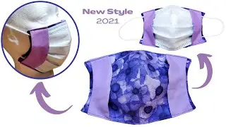 How To Make Surgical Mask Cover | DIY Surgical Mask Cover