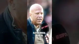 New manager for Liverpool, Arne Slot.