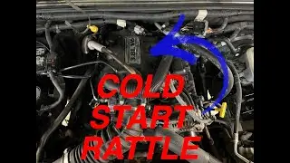 jeep jk cold start noise easy fix