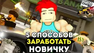 5 СПОСОБОВ КАК ЗАРАБОТАТЬ НОВИЧКУ В OHIO | Roblox Ohio