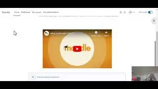Course creation and user enrollment in Moodle