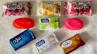 Мыло Doxa ❤️🧡💛💚💙💜🤍/ Dry soap Doxa cutting / ASMR