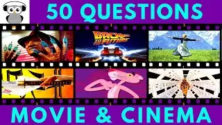 Movie & Cinema Quiz Trivia #2 | 50 Questions | Do You Know | Pub Quiz