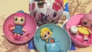 Кукла L.O.L. Surprise GLITTER - LOL BABY DOLLS UNBOXING - блестящая серия - 4 попытка