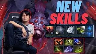 iceiceice Broodmother offlane with new skills Must Watch! | DotaMode