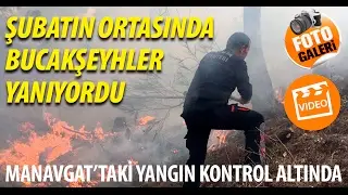 Manavgat’taki yangın kısa sürede kontrol altına alındı