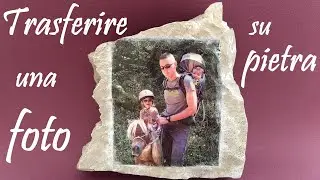 Trasferire una foto su pietra idea regalo HD