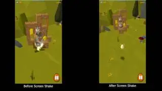 Screen shake test