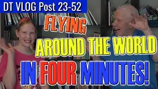 Flying Around The World - in FOUR MINUTES!