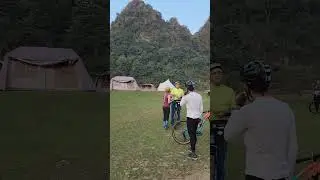 Cao Bang, Vietnam. one eye mountain aka holly eye aka angel eye. 