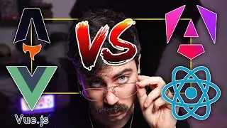 React vs Angular vs Vue vs Astro en 20 min 