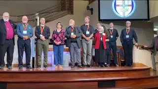 The DWA Diocesan Team Introduction at Synod 2025