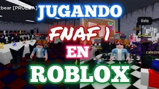 JUGANDO FNAF 1 EN ROBLOX | THE_BONNIEP