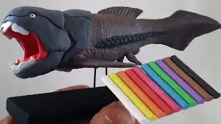 DUNKLEOSTEUS DE PLASTILINA/CLAY. Jurassic World Rebirth