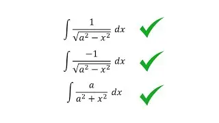 Integrating into Inverse Trig Functions