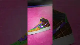 Custom TMNT Nike AF1s #tmnt #mutantmayhem #airforce1 #customshoes