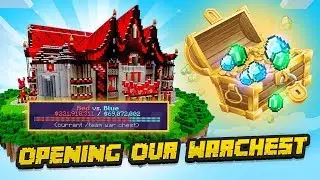 OPENING OUR WARCHEST! - Minecraft SKYBLOCK #6 (Season 2)