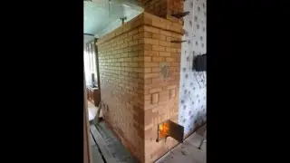 Отопительная печь из кирпича для дома и дачи