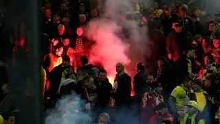 Беспорядки на матче Факел   Динамо   Dynamo against Fakel Фанатов Убили и ИЗБИЛИ ШОК