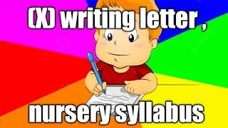 Drawing letter (X) nursery kids write easily practice, video learn with Google,