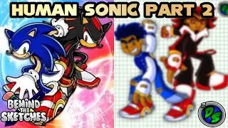Drawing Sonic Characters as Humans Part 2 | Behind the Sketches Episode 14