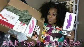 Adult Toy Haul ft. Adam and Eve | Ages 18+