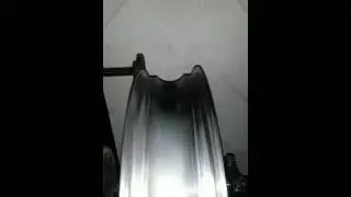 Колёсный диск мотоцикла после ремонта