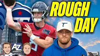 Will Levis has his worst practice this offseason & one Titans position battle is heating up