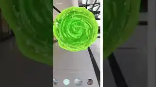 Doctor Strange, Rick n Morty using Portals AR on iOS