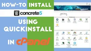How-to Install Concrete5 Using QuickInstall in cPanel