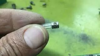 The metal got cut due to arcing, 20240214