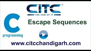 Tutorial video on Escape Sequences in C language
