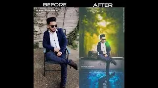 Speed Art Photoshop | background change|manipulation