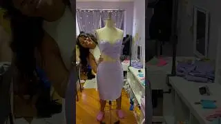 18 Piece Corset for Wedding Reception 👀 #design #sew #fashion