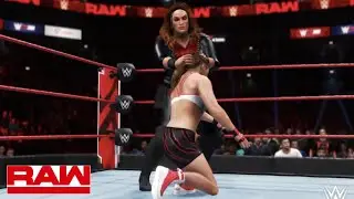 Ronda Rousey and Naomi vs Becky Lynch and Nia Jax || Raw