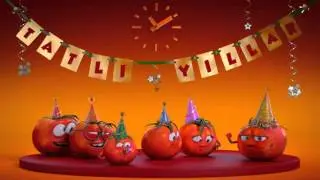 Tatlı Domatesler yeni yıl reklamı