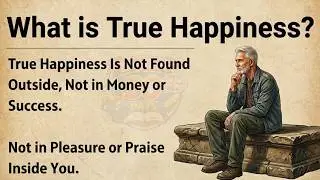 What Is True Happiness? | Simple Life Lessons | Motivational Video | Graded Reader ✅
