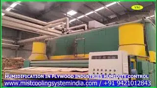 Humidification in Plywood Industries Humidity Control