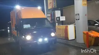 Hyundai Porter 1. Москва - Луганск - Москва. Расход по трассе с грузом и без.