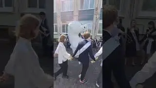 💕Прощай Школьная Пора💕Поздравление от Белого Мишки