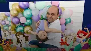 Retrospectiva da Maria Helena 1 ano -  Pequena Sereia