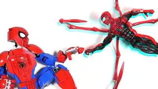 Человек-Паук Lego Super Heroes против Marvel Legends