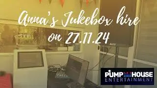 Anna’s Jukebox hire on 27.11.24