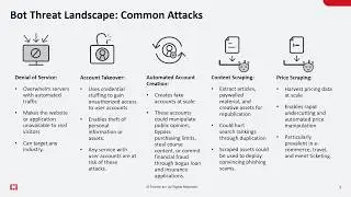 FortiAppSec Cloud - Advanced Bot Protection Introduction