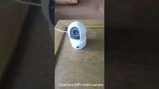 Dual lens WiFi smart camera Icsee APP