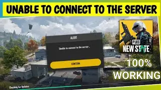 Pubg New State Not Open | Unable To Connect To Server Pubg New State | Pubg Unable to connect To fix