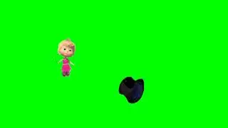 fairy doing magic green screen effect