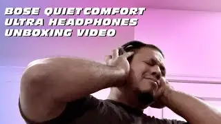 Unboxing Bose QuietComfort Ultra Bluetooth Headphones